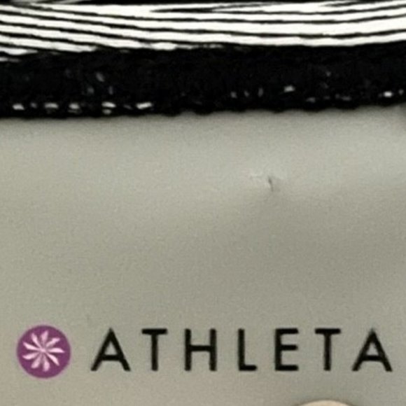 Athleta Kiki B/W Keyhole Halter Bra Swim Dress - MT - Picture 5 of 9